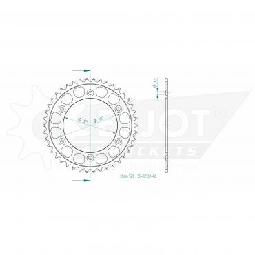 ESJOT  Sprocket 42 Z
