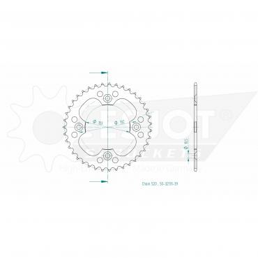 ESJOT  Sprocket 39 Z