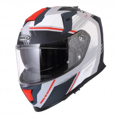 ROCC 342 integral helmet matt black/red size XS