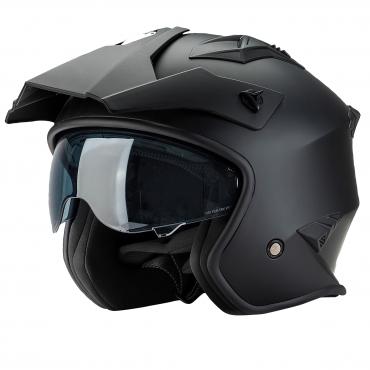 ROCC 200 jet helmet matt black size XS