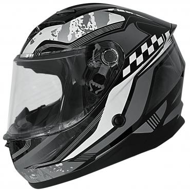 ROCC 42 Jr fullface helmet mat black/grey size 48
