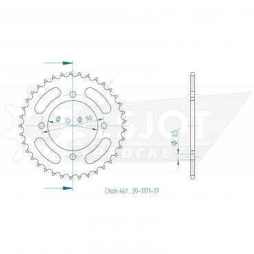 ESJOT  Sprocket 37 Z