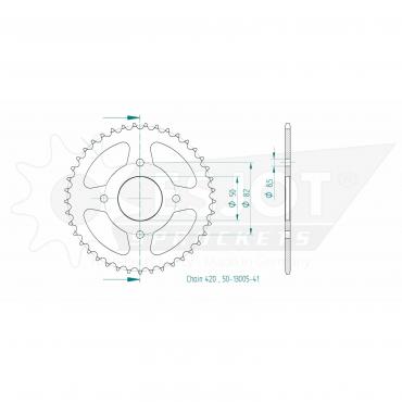 ESJOT  Sprocket 41 Z