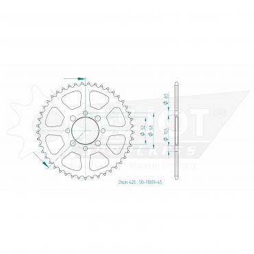 ESJOT  Sprocket 45 Z