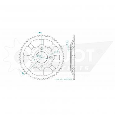 ESJOT  Sprocket 55 Z