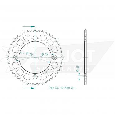 ESJOT  Sprocket 6L Z
