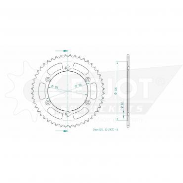 ESJOT  Sprocket 48 Z