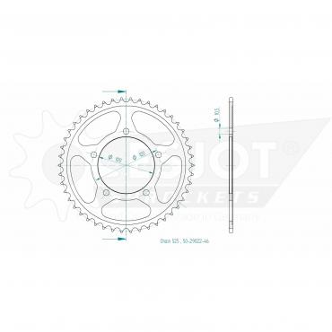 ESJOT  Sprocket 46 Z