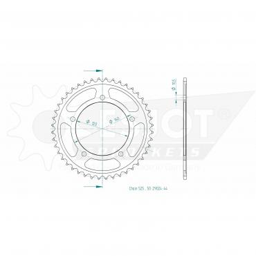 ESJOT  Sprocket 44 Z