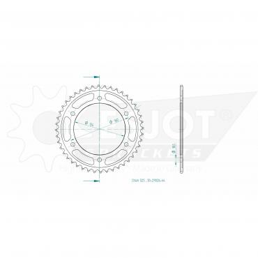 ESJOT  Sprocket 44 Z
