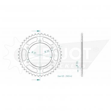 ESJOT  Sprocket 42 Z