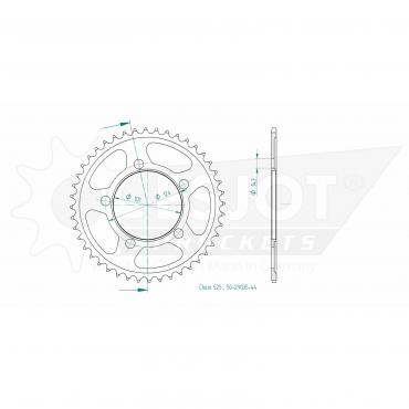 ESJOT  Sprocket 44 Z