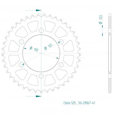 ESJOT  Sprocket 41 Z