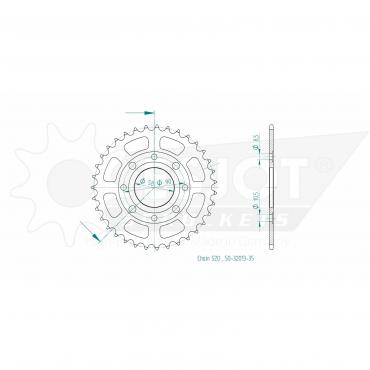 ESJOT  Sprocket 35 Z