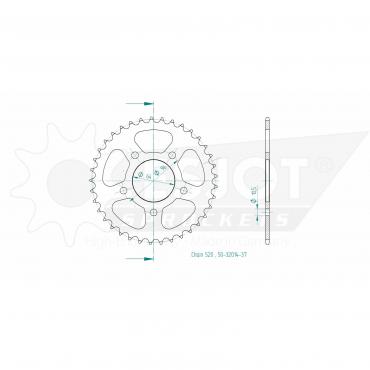 ESJOT  Sprocket 37 Z