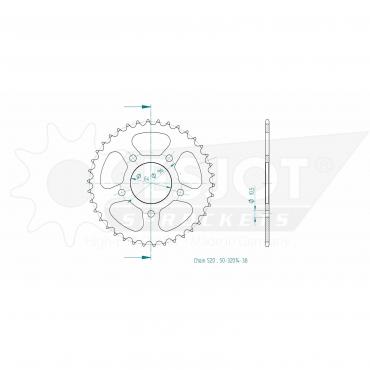 ESJOT  Sprocket 38 Z