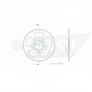 ESJOT  Sprocket 44 Z