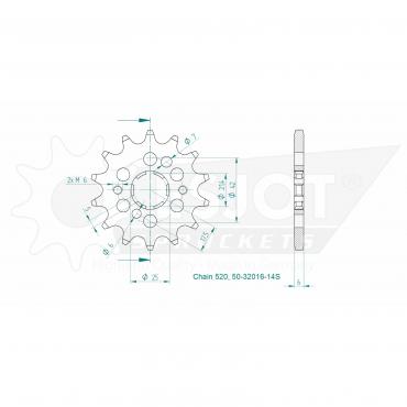 sprocket  14 Z