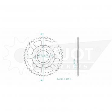 ESJOT  Sprocket 44 Z