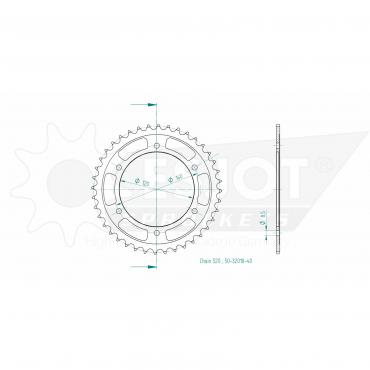 ESJOT  Sprocket 40 Z