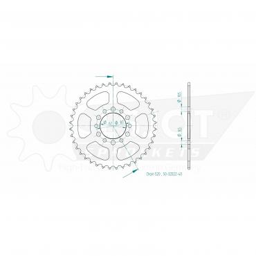 ESJOT  Sprocket 40 Z