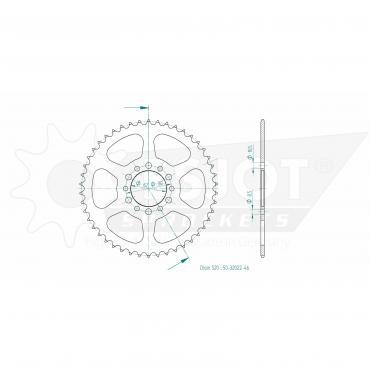 ESJOT  Sprocket 46 Z