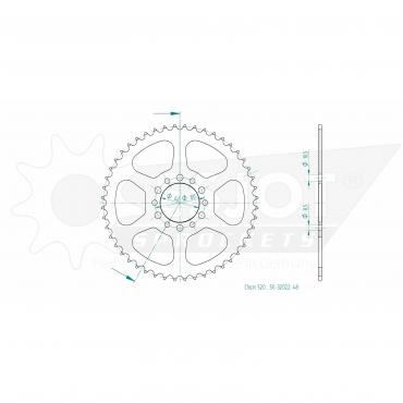 ESJOT  Sprocket 48 Z