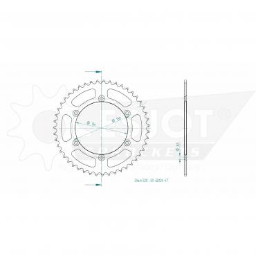 ESJOT  Sprocket 47 Z
