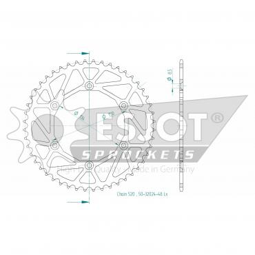 ESJOT  Sprocket 8L Z