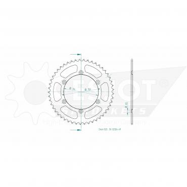 ESJOT  Sprocket 49 Z