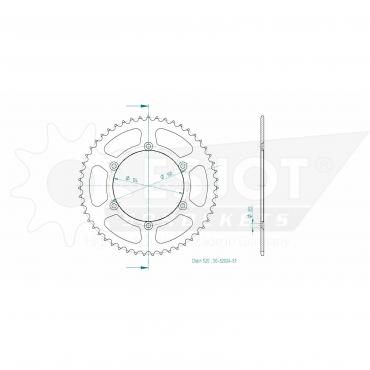 ESJOT  Sprocket 51 Z