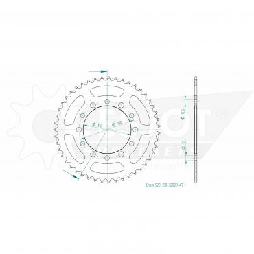 ESJOT  Sprocket 47 Z