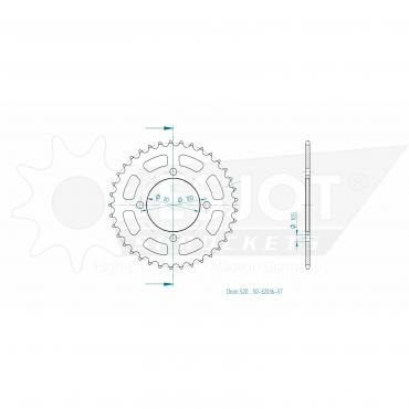 ESJOT  Sprocket 37 Z