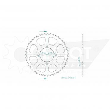 ESJOT  Sprocket 47 Z