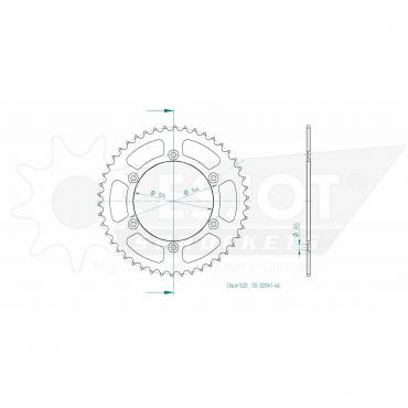 ESJOT  Sprocket 46 Z