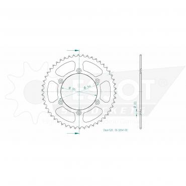 ESJOT  Sprocket 50 Z