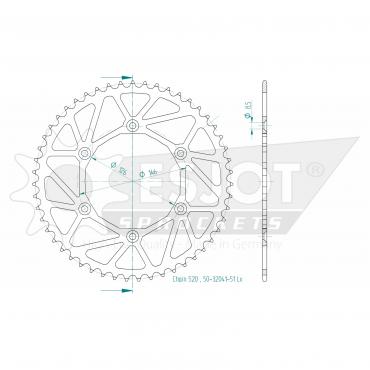 ESJOT  Sprocket 1L Z