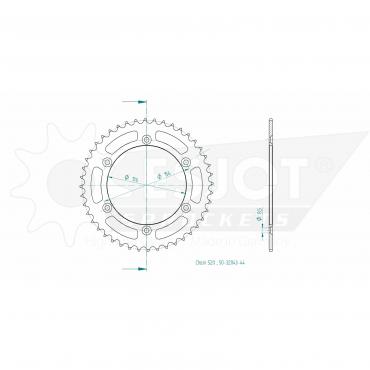 ESJOT  Sprocket 44 Z