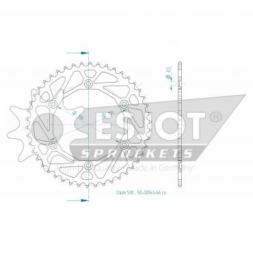 ESJOT  Sprocket 6L Z