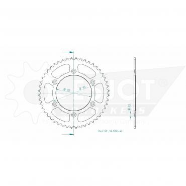 ESJOT  Sprocket 48 Z