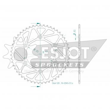 ESJOT  Sprocket 1L Z