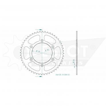 ESJOT  Sprocket 52 Z