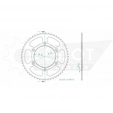 ESJOT  Sprocket 53 Z