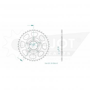 ESJOT  Sprocket 40 Z