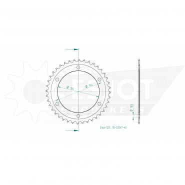 ESJOT  Sprocket 40 Z