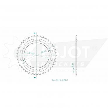 ESJOT  Sprocket 41 Z