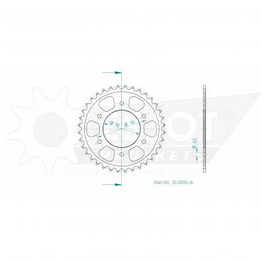 ESJOT  Sprocket 36 Z