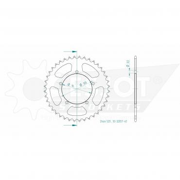 ESJOT  Sprocket 40 Z