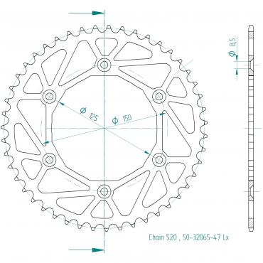 ESJOT  Sprocket 7L Z
