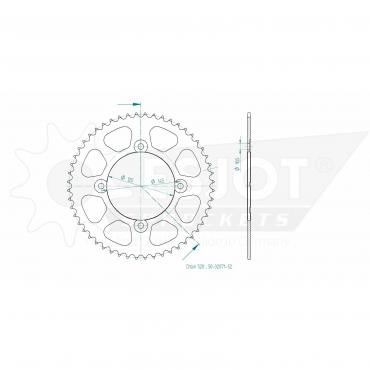ESJOT  Sprocket 52 Z